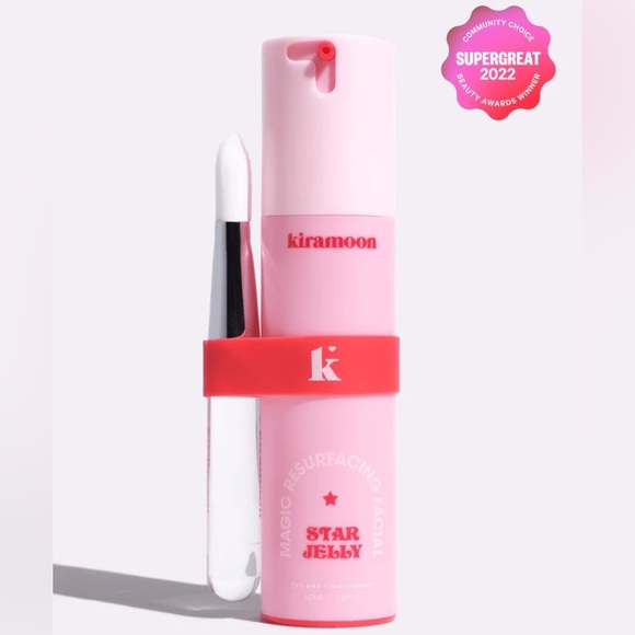 Kiramoon Star Jelly Mask 10% AHA + Glycerin. Facial, Detox, Purify, Balance, Fix - Picture 4 of 7